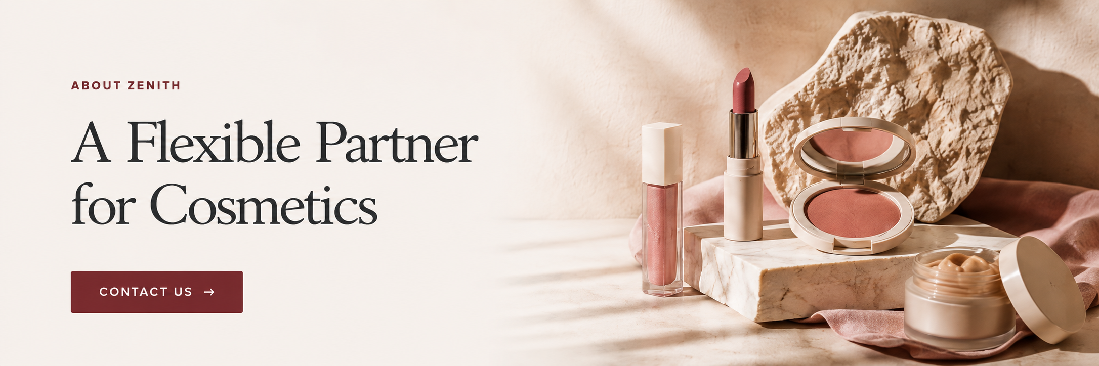 Zenith color cosmetics editorial arrangement